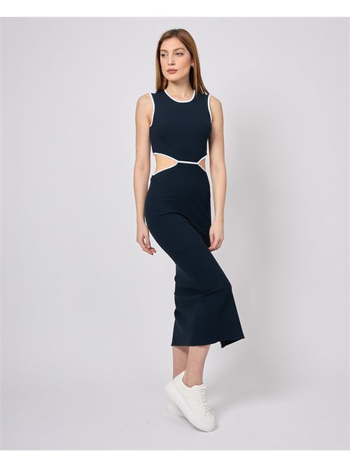 Vestito lungo EA7 con spacchi laterali EMPORIO ARMANI EA7 | 7W000301-AF12654UB102